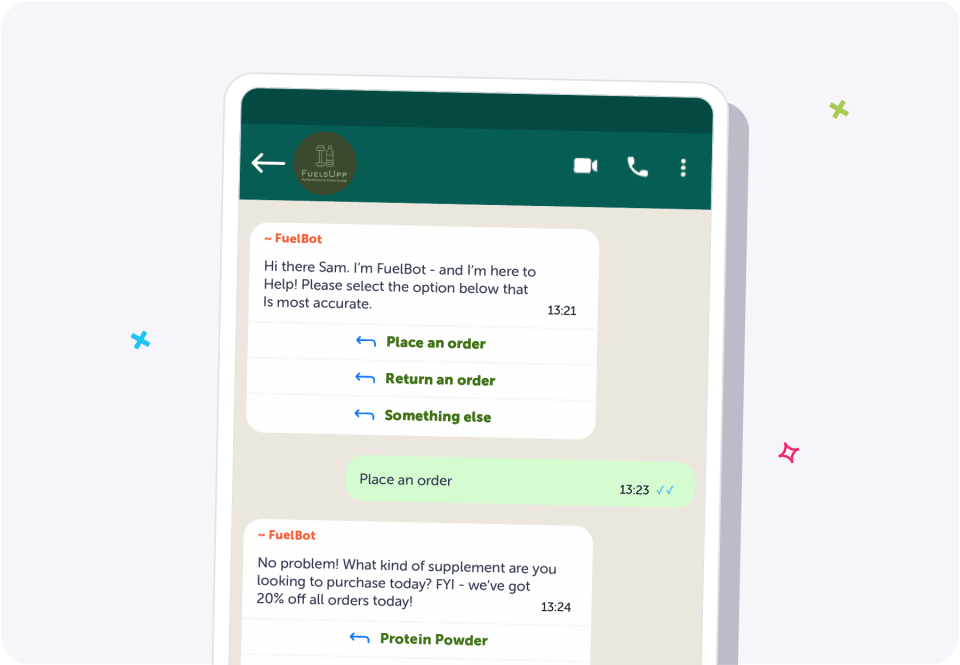 WhatsApp for Contact Centres - Gnatta